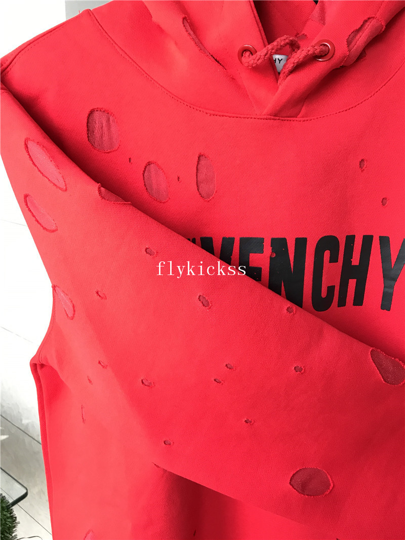 Givenchy Red Hoodie